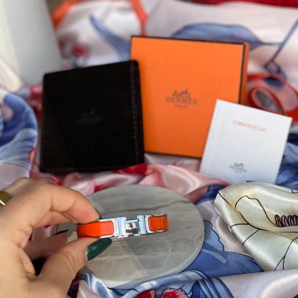 Clic H bracelet - Orange - Picture 4 of 6